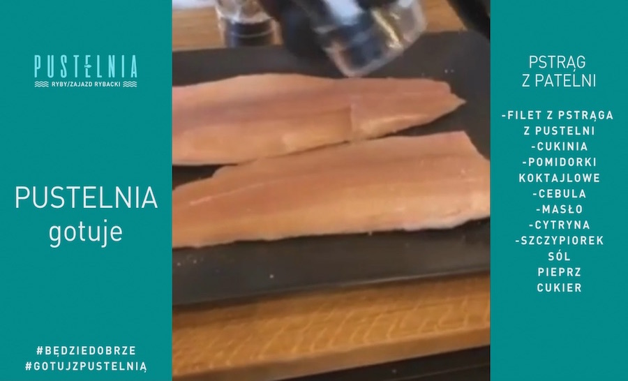 Pustelnia cooks – Trout With Frying Pan