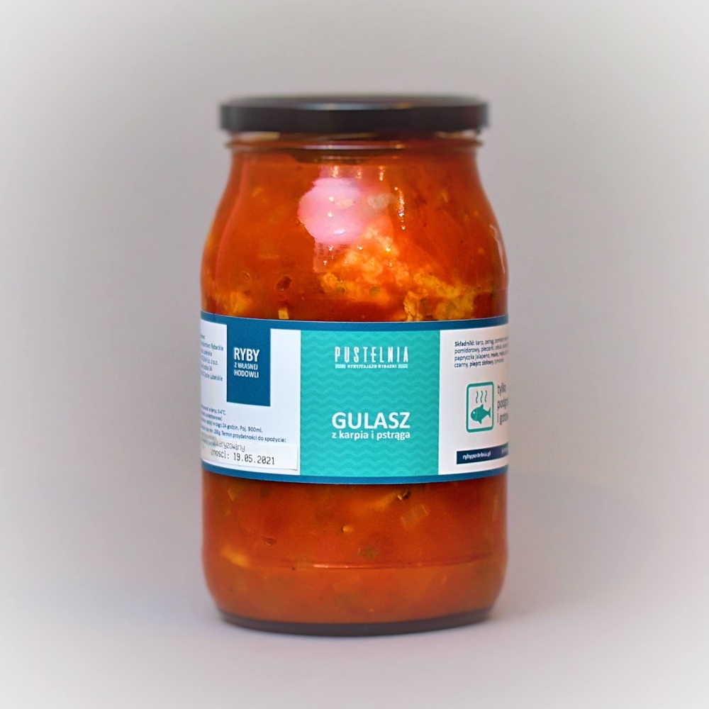 GULASZ Z KARPIA I PSTRĄGA