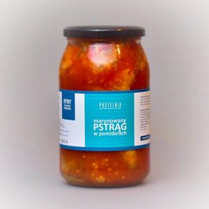 PSTRĄG MARYNOWANY W POMIDORACH